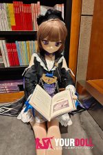 GUAVADOLL DM02 145cm Aカップ ノーマル肌 デカールメイク ビニール製のヘッド コスプレ系 美少女 アニメドール - 画像 (7)