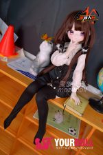 MOZU 弥子 85cm 小胸 6kg 画像通りの仕様 ビニールヘッド+TPEボディ アニメドール JK デレデレ - 画像 (10)