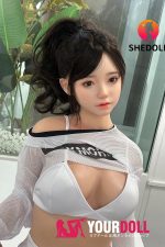 Shedoll Zhiyuan(芷沅)  158cm  Cカップ 顎機能追加可 シリコン ボディ材質選択可 美人 ラブドール - 画像 (5)