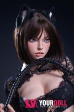 Top Fire Doll Ada T05 158cm Dカップ ノーマル肌 フルシリコン 顎機能付き 魅惑 美人 ラブドール - 画像 (2)