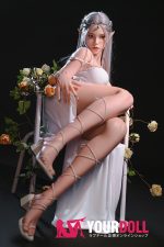 Top Fire Doll Lorna T07 165cm Cカップ ノーマル肌 フルシリコン 顎機能付き エルフ 高級 ラブドール - 画像 (10)