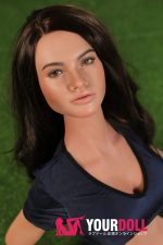 Top Fire Doll Edna T13 165cm Cカップ ノーマル肌 フルシリコン 顎機能付き 等身大 ラブドール - 画像 (2)