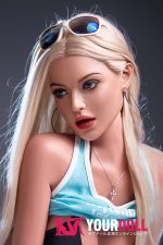 Top Fire Doll Hailey T11 170cm Dカップ ダークブラウン肌 フルシリコン 顎機能付き 熟女 ラブドール - 画像 (2)