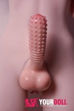 ElsaBabe  清水薄荷 RAD027 148cm-L futa ピンク肌  ふたなり フルシリコン 泣き顔 弱気 ラブドール - 画像 (11)