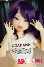IROKEBIJIN Aisa 110cm-slim Aカップ S-TPE製 ボディ選択可  White肌 ぺったんこ メスガキ ラブドール 新品