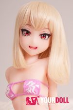 IROKEBIJIN Abby-Y 128cm Bカップ S-TPE製 ボディ選択可  White肌 貧乳 可愛い ラブドール 最新