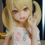 IROKEBIJIN Abby-Y 128cm Bカップ S-TPE製 ボディ選択可  White肌 八重歯 ツインテール ラブドール 最新