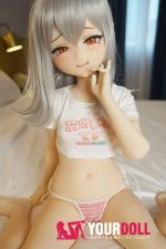 IROKEBIJIN Rio-A 110cm-Chubby Aカップ S-TPE製 ボディ選択可  White肌 メスガキ エルフ耳 アニメドール - 画像 (3)