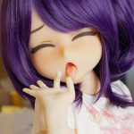 IROKEBIJIN Yui-A 110cm-Chubby Aカップ S-TPE製 ボディ選択可  White肌 眠り顔 舌出し エッチ アニメドール