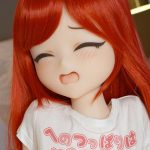 IROKEBIJIN Ema-A 110cm-Chubby Aカップ S-TPE製 ボディ選択可  White肌 眠り顔 可愛い エルフ耳 ラブドール