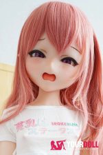 IROKEBIJIN Ema-B 110cm-Chubby Aカップ S-TPE製 ボディ選択可  White肌 可愛い エルフ耳 ラブドール アへ顔