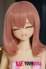 IROKEBIJIN Ema-A 130cm Aカップ S-TPE製 ボディ選択可  White肌 眠り顔 可愛い エルフ耳 ラブドール