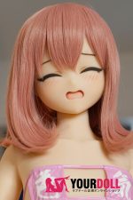 IROKEBIJIN Ema-A 130cm Aカップ S-TPE製 ボディ選択可  White肌 眠り顔 可愛い エルフ耳 ラブドール - 画像 (2)