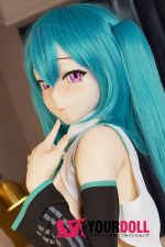 IROKEBIJIN Akane 148cm Fカップ フルシリコン ボディ選択可  照れ顔 巨乳 コスプレ系 アニメドール - 画像 (2)