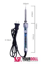 JOYOTOY Repair Kit TPEドール修理キット 脱色剤+携帯用アイロン+ グルー+3つTPEサンプル - 画像 (3)