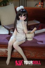 MOZU 瑶瑶 85cm 小胸 6kg 画像通りの仕様 ビニールヘッド+TPEボディ アニメドール チパオ - 画像 (11)