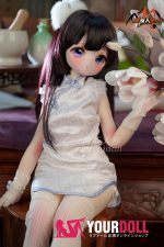 MOZU 瑶瑶 85cm 小胸 6kg 画像通りの仕様 ビニールヘッド+TPEボディ アニメドール チパオ - 画像 (5)