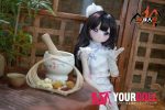 MOZU 瑶瑶 85cm 小胸 6kg 画像通りの仕様 ビニールヘッド+TPEボディ アニメドール チパオ - 画像 (14)