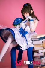 Fudoll 艾佳 #J009 148cm Dカップ フルシリコン ボディ選択可 童顔巨乳 お嬢様 ラブドール - 画像 (19)