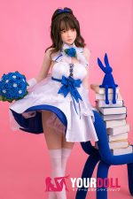 Fudoll 艾佳 #J009 148cm Dカップ フルシリコン ボディ選択可 童顔巨乳 お嬢様 ラブドール - 画像 (22)