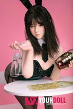Fudoll 小雨 #J013 150cm Bカップ フルシリコン ボディ選択可 バニー エロ 貧乳 ラブドール - 画像 (10)