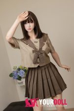 Fudoll 柳思思 #J025 165cm Fカップ フルシリコン 顎機能付き ボディ選択可 等身大 リアル ラブドール - 画像 (14)