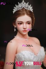 Fudoll 白灵 #J033 163cm Eカップ フルシリコン 顎機能付き ボディ選択可 上品 ナイスボディ ラブドール - 画像 (6)