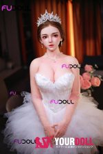 Fudoll 白灵 #J033 163cm Eカップ フルシリコン 顎機能付き ボディ選択可 上品 ナイスボディ ラブドール - 画像 (12)