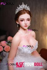 Fudoll 白灵 #J033 163cm Eカップ フルシリコン 顎機能付き ボディ選択可 上品 ナイスボディ ラブドール - 画像 (11)