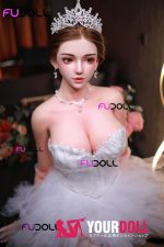 Fudoll 白灵 #J033 163cm Eカップ フルシリコン 顎機能付き ボディ選択可 上品 ナイスボディ ラブドール - 画像 (9)