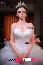Fudoll 白灵 #J033 163cm Eカップ フルシリコン 顎機能付き ボディ選択可 上品 ナイスボディ ラブドール - 画像 (16)