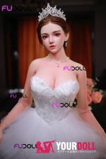 Fudoll 白灵 #J033 163cm Eカップ フルシリコン 顎機能付き ボディ選択可 上品 ナイスボディ ラブドール - 画像 (15)