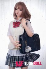 Fudoll 小璐 #J024 150cm Bカップ フルシリコン 顎機能付き ボディ選択可 清楚系 JK ラブドール - 画像 (9)
