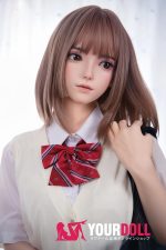 Fudoll 小璐 #J024 150cm Bカップ フルシリコン 顎機能付き ボディ選択可 清楚系 JK ラブドール - 画像 (3)