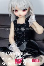 GUAVADOLL DM02 136cm AAカップ ノーマル肌 手描きメイク ビニール製のヘッド ヴァンパイア ラブドール - 画像 (8)