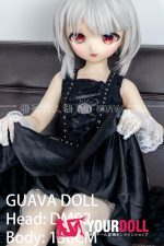GUAVADOLL DM02 136cm AAカップ ノーマル肌 手描きメイク ビニール製のヘッド ヴァンパイア ラブドール - 画像 (4)