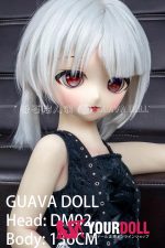 GUAVADOLL DM02 136cm AAカップ ノーマル肌 手描きメイク ビニール製のヘッド ヴァンパイア ラブドール - 画像 (3)