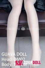 GUAVADOLL DM02 136cm AAカップ ノーマル肌 手描きメイク ビニール製のヘッド ヴァンパイア ラブドール - 画像 (12)
