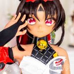 GUAVADOLL DM02 143cm Cカップ ブラウン肌 デカールメイク ビニール製のヘッド 獣耳娘 アニメドール