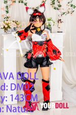 GUAVADOLL DM02 143cm Cカップ ブラウン肌 デカールメイク ビニール製のヘッド 獣耳娘 アニメドール - 画像 (16)