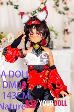 GUAVADOLL DM02 143cm Cカップ ブラウン肌 デカールメイク ビニール製のヘッド 獣耳娘 アニメドール - 画像 (14)
