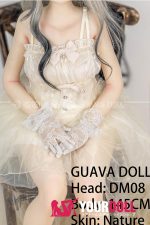 GUAVADOLL DM08 145cm Aカップ ノーマル肌 手描きメイク ビニール製のヘッド 上品 お嬢様 アニメドール - 画像 (10)