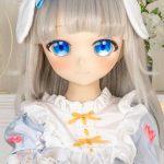 GUAVADOLL DM02 136cm AAカップ ノーマル肌 手描きメイク ビニール製のヘッド ピュア 天使 ラブドール