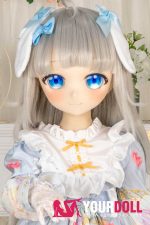 GUAVADOLL DM02 136cm AAカップ ノーマル肌 手描きメイク ビニール製のヘッド ピュア 天使 ラブドール