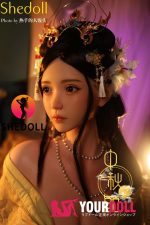 Shedoll Qingning(青柠) 163cm Hカップ フルシリコン 顎機能追加可 天女 上品 淑やか ラブドール - 画像 (3)