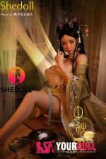 Shedoll Qingning(青柠) 163cm Hカップ フルシリコン 顎機能追加可 天女 上品 淑やか ラブドール - 画像 (12)