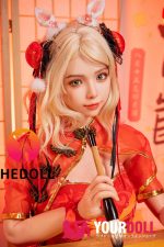 Shedoll Jenny(珍妮) 148cm Dカップ フルシリコン 顎機能追加可 チャイナドレス 童顔巨乳 ラブドール