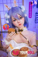 Shedoll Duoduo(朵朵) 148cm Dカップ シリコンヘッド+TPEボディ 顎機能追加可 愛嬌 チャイナドレス ラブドール - 画像 (2)