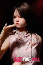 Shedoll Ailin(艾琳) 148cm  Dカップ シリコンヘッド+TPEボディ 顎機能追加可 童顔巨乳 楚々 ラブドール - 画像 (2)