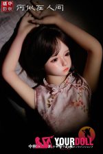 Shedoll Ailin(艾琳) 148cm  Dカップ シリコンヘッド+TPEボディ 顎機能追加可 童顔巨乳 楚々 ラブドール - 画像 (4)